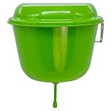 OLYMP Wasserspender 6 Liter aus Aluminium, (Grün), H - 25 cm, D - 28 cm; Rukomojnik, Umivalnik, Aluminium, Дачный Рукомойник