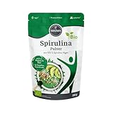 BORCHERS Spirulina Pulver 150g, Pflanzliche Basis, leicht löslich, von Natur aus vegan, ohne Zusätze, Protein- und Eisenreich, Bio-Qualität, vielseitig einsetzbar