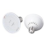 LED-Pflanzenwachstumslicht, Vollspektrum, Pflanzenlicht, E27-Glühbirne, Rotes Blaues Licht, E27 LED-Wachstumsbirne, LED-Wachstumslicht für Innensämlinge (E27-200)