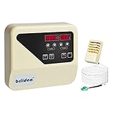 briidea 3-9KW Sauna Control Unit - Flexible Control System for Sauna Stoves with 2 Operating Modes and Room Lighting for Private and Commercial Saunas