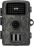Wildkamera 32MP HD,Jagdkamera mit Bewegungssensor, Nachtsicht, 0,1s Auslösezeit,, Infrarot Wildkamera mit 32G Speicherkarte für die Jagd Wildlife Scouting Garten Haus Sicherheit IP66 Wasserdicht