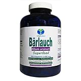 Frischblatt BÄRLAUCH 360 Kapseln Superfood Wildwuchs Bärlauchpulver - Organischer Schwefel & natürliche Antioxidantien. OHNE ZUSATZSTOFFE - OHNE FÜLLSTOFFE - NATUR pur 26795-360