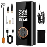 Digitalreifenkompressor,Tragbarer Luftkompressor,Autoreifenpumpe mit Unterstützung für voreingestellten Reifendruck und automatische Abschaltung für Autoreifen und andere aufblasbare Geräte