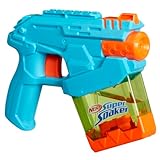 Nerf Super Soaker Mini Dunk-Fill Wasserblaster, klein & handlich (auch zum Mitnehmen) und einfach zu befüllen, Outdoorspielzeug für Jungen und Mädchen ab 6 Jahren