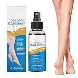 Athleten Fußspray - beruhigendes Gefühl natürlicher Geruchsiminator | 3.38fl.oz Extra Strength Schuhspray | Zusätzliche täglich Fußreiniger für die meisten Fuß des Athleten