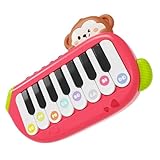 Lembeauty Taschenklavier, kleines Klavier - Affenpädagogisches Instrumentenspielzeug - Kinderklavier, Tastatur, Musik, pädagogisches Instrument, Spielzeugklavier für Kleinkinder im Alter von 3–5