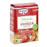 Dr. Oetker Gelierzucker für Erdbeer Konfitüre, 7er Pack (7 x 500 g Packung)