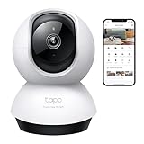 Tapo TP-Link C220 360°-WLAN-Überwachungskamera für den Innenbereich, 2K 4MP, IR Nachtsicht, Bewegungserkennung, Zwei-Wege-Audio, kompatibel mit Alexa und Google Assistant, für Babys/Haustiere