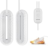 Joytential Schuhtrockner Elektrisch, Stiefeltrockner Schuh Stiefelwärmer mit Timer, Leises Stiefeltrockner, Gerüche zu Beseitigen, Schuhe zu Trocknen, EU Stecker