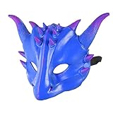 ifundom Halloween-Maske halloween costume halloween kostüme halloween gesichtsmaske Party-Gesichtsabdeckung Gesichtsmaske für Kinder Halloween-Karnevalsmaske Party-Maske PU-Material