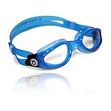 Aqua Sphere Kaiman Schwimmbrille, blau transparent/transparentes Glas, Einheitsgröße