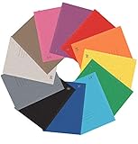 Oxford Schnellhefter A4, aus Karton, sortiert mit 12 Farben, 25 Stück, 400117265, DIN A4