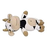 Airshi Kuh-Puppenspielzeug, Umweltfreundliches Kuh-Plüschtier, Süßes und Exquisites, Schlafendes Baby für Jungen und Mädchen, Geburtstagsgeschenk (30cm)