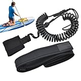 Yurosuis Stand Up Paddle Board Leash, Surfboard Sicherheitsleine, Verstellbare Befestigungsschlaufe Mit Zubehör Für Flusssurfen Kajakfahren Kanufahren Stand Up Paddling