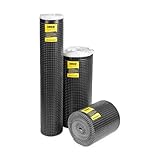 BMD Noppenbahn mit Vlies 20m² | 1,0m x 20m | 3 Größen | Noppenfolie und Baudrainage für den Grundmauerschutz | Gründächer | CE-Siegel Qualität