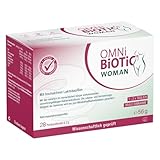 OMNi BiOTiC WOMAN, 28 Portionen, 4 Bakterienstämme, 10 Mrd. Keime pro Tagesdosis, Pulver, Vegan, Glutenfrei, Lactosefrei, Zur täglichen Anwendung, Einfach trinken