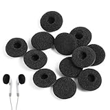 12 Stück Schaumstoff Ohrhörer Ohrpolster, Ohrhörer Pad Kopfhörer Ersatz-Schwamm-Abdeckungen Für Ohrhörer, Ohrhörer Pad Ersatz Schwammabdeckungen Kopfhörer Weiche Ohr Pads Abdeckungen, 18 mm