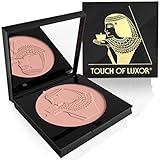 Cutifem Touch of Luxor Compact Puder Matt, No. 4 Light Rose Terracotta Powder, Gesichtspuder Naturkosmetik, Make-Up Powder, Vegan, dermatologisch getestet - 11g