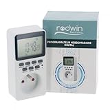 RODWIN Electronics Digitale Wochenzeitschaltuhr