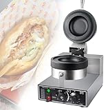 Elektrisches Burger-Waffeleisen, elektrische Burger-Presse 1200 W, kommerzielle Gelato-Presse, Eiscreme-Sandwich-Maker