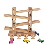 Holzrennbahn,Holzautobahn,Lustige Holzrennbahn für Kleinkinder | Auto-Rennstrecke, Spielzeugfahrzeug, Spielsets, Auto-Strecke, Spielzeug für Kleinkinder, Mädchen, Kinder