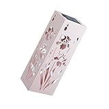 Homoyoyo Solarlaterne Vintage hängende Laterne Solar- Solarleuchten im Freien dekorativ Lampe solarpanel solar panels gartenlampions atmosphärisches Licht Terrassenlaterne Eisen Rosa