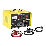 MSW Autobatterie Ladegerät Kfz Batterieladegerät S-CHARGER-50A (Starthilfe-Funktion, 12/24 V Ladespannung, 20/30 A Ladestrom, 130 A Startstrom, 20-300 Ah)