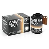 RETO Amber 800 35-mm-Farbnegativ-Kinofilm, 27 Belichtungen, ISO800, 135, filmisch, Kinostil, C41-Prozess