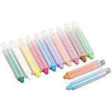 Generisch Staubfreie, 12 Farben, Staubfreies, Glattes Schreiben, Outdoor-Spielzeug – Kreidetafel-Buntstifte, Tafelkreide – Für Whiteboard, Gehweg, Zeichnen, Schreiben, Weihnachten, Geburtstag, Und