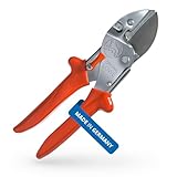 Original LÖWE 1 Profi Amboss-Gartenschere 1.104 mit rostfreier Stahlklinge und Antihaftbeschichtung - robuste und scharfe Schere aus rostfreiem Stahl eignet sich ideal für Holzarten wie Buche Esche