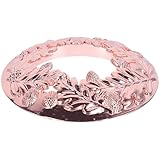 Hemobllo Einzigartiger Deckel für Kerzenbecher 54 66Mm aus Metallglas mit Schlichtem Design und Effizientem Abbrennen für Aromatherapie und Zuhause