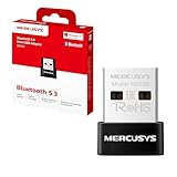 Mercusys MA530 Nano USB Bluetooth 5.3 Adapter Dongle (für PC und Laptop, unterstützt Windows 11/10/8.1/7, Plug & Play für Windows 11/10/8.1)