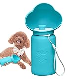 Tragbare Wasserflasche für Hunde - Tragbare Wasserflasche für Hunde | Faltbarer Hund | Auslaufsicherer Spender Hochtemperaturbeständiger Behälter für Outdoor Reisen Wandern Camping