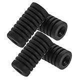 VALICLUD 4 Stück Teiliges Motorrad Schalthebel Gummischutz Rutschfeste Schaltgummi Abdeckungen Strapazierfähige Schaltfußschutz Kappen für Verbesserten Schuhschutz und Fahrgefühl