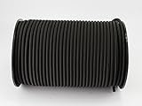 Unbekannt 6mm Expanderseil 20m schwarz Gummiseil Planenseil Spannseil elast. Seil Plane