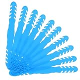 LALADEFIEE 10 Stück Maskenhaken Elastische Maskenverlängerungsschnalle mit Rutschfester Oberfläche Dunkelblau Maskenzubehör für Ohrbügelmasken und Kopfbandmasken