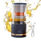 Entzückende automatische Trennung, Saftpresse, Limettensaftpresse, Zitruspresse, Fruchtpresse, automatische Safttrennmaschine, Saftbehälter, 7,4 V Entsafter, Orangensaftpresse für Grapefruit