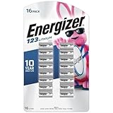 Energizer 123 Lithium-Fotobatterien, 16 Stück