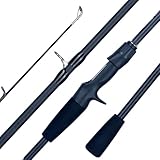 YGLONG Angelrute Spinning Baitcasting Reise Carbon Stange for Angelruten Casting Gewicht 5-30g Schnelle Ultraleicht Köder Forelle Pole(Casting 2.1m 5-30g)