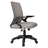 GddOGUK bürostühle Atmungsaktiver Schreibtischstuhl, Verstellbarer Chefsessel, drehbarer Bürostuhl mit hoher Rückenlehne, stilvoller Computerstuhl für Zuhause, Büro usw Komfortabel