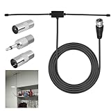 Radio Antenne FM Dipolantenne mit 3m Verlängerungskabel - Verbesserte Empfangsqualität für Stereo-Empfänger und HiFi-Receiver Verstärke die Signal vukw/FW antenne und die hohe UKW Radio schüssel