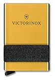 Victorinox Smart Card Wallet, 2 in 1 Portemonnaie mit Multitool, 10 Funktionen, Swiss Made, Kartenetui, inkl. Geldscheinband, Delightful Gold (Gold)