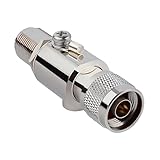 KOMBIUDA Koaxialer Überspannungsschutz N Schott für Stabil Zuverlässig Installieren