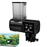 Yulokdwi Fischfutterautomat | Futterautomat Für Aquarium 500ml - Großvolumiger Futterspender Für Aquarien – Für Zuhause Reisen Urlaub Wochenende Sowie Perfekt