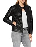 ONLY Carmakoma Damen CARROBBER FAUX LEATHER JACKET NOOS Lederjacke, Schwarz, 52