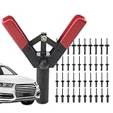 Manuelle Nietzange Nietwerkzeug - Auto Blindnietzange mit 40 Stück Nylon Blindnieten | Auto Nietwerkzeug | Auto Nietmutternwerkzeug