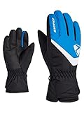 Ziener Kinder LORIKO Ski-Handschuhe/Wintersport | wasserdicht atmungsaktiv, persian blue, 3,5