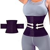 Korsett, Damen Corsage Waist Trainer Bauchweggürtel zum abnehmen, Shaper, Taillenmieder für Fitnesstraining Damen. Taille Cincher (M)