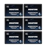 Gigastone NAS SSD 1TB Enterprise SSD Festplatte (6er-Pack) TLC Hohe Dauerhaltbarkeit Server SSD für 24/7 Dauerbetrieb NAS-Systeme RAID 2,5 Zoll SATA III Internes Festkörper-Laufwerk NAS Caching