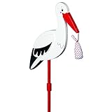 goki Storch mit Babytuch 77cm, Rot, 1 Stück (1er Pack), 63936